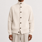 Cardigan à col roulé pour hommes
