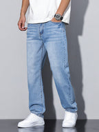 Relaxed Fit Casual Herrenjeans