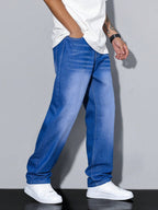 Relaxed Fit Casual Herrenjeans