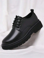Herren Derby-Schuhe mit dicker Sohle