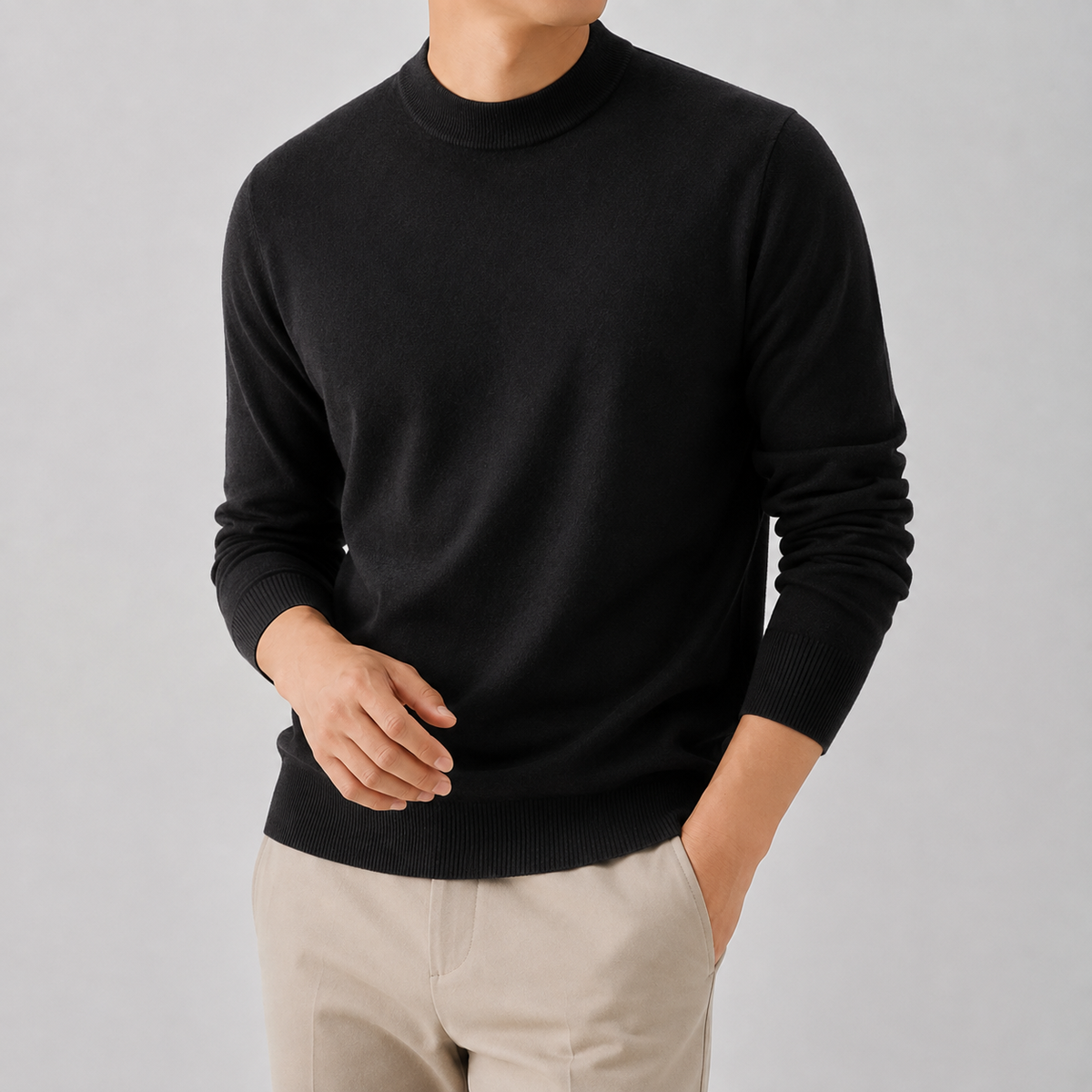Herren Strickpullover im klassischen Stil
