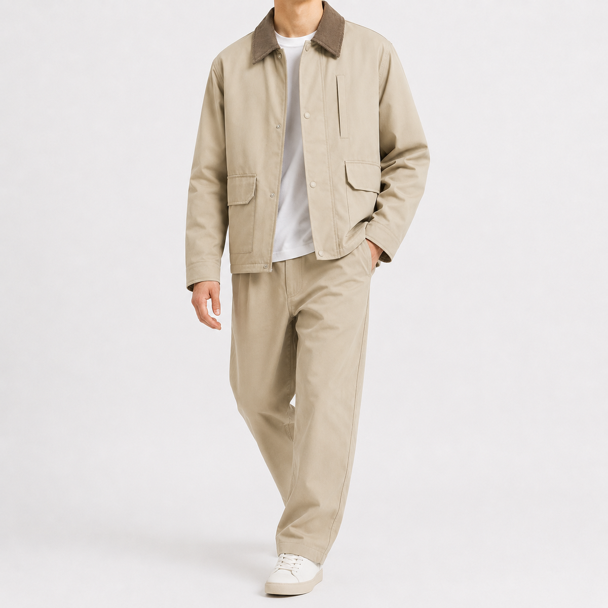 Herren Strickjacke im Britischen Stil