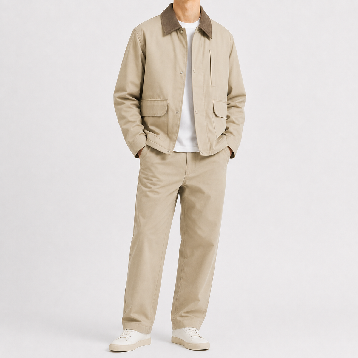 Herren Strickjacke im Britischen Stil