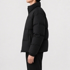 Veste polaire homme Veste matelassée avec doublure polaire pour les jours froids