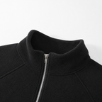Herren Fleece-Pullover mit 1/4-Reißverschluss