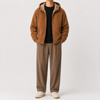 Veste polaire homme avec capuche