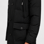 Parka d'hiver pour hommes doublée