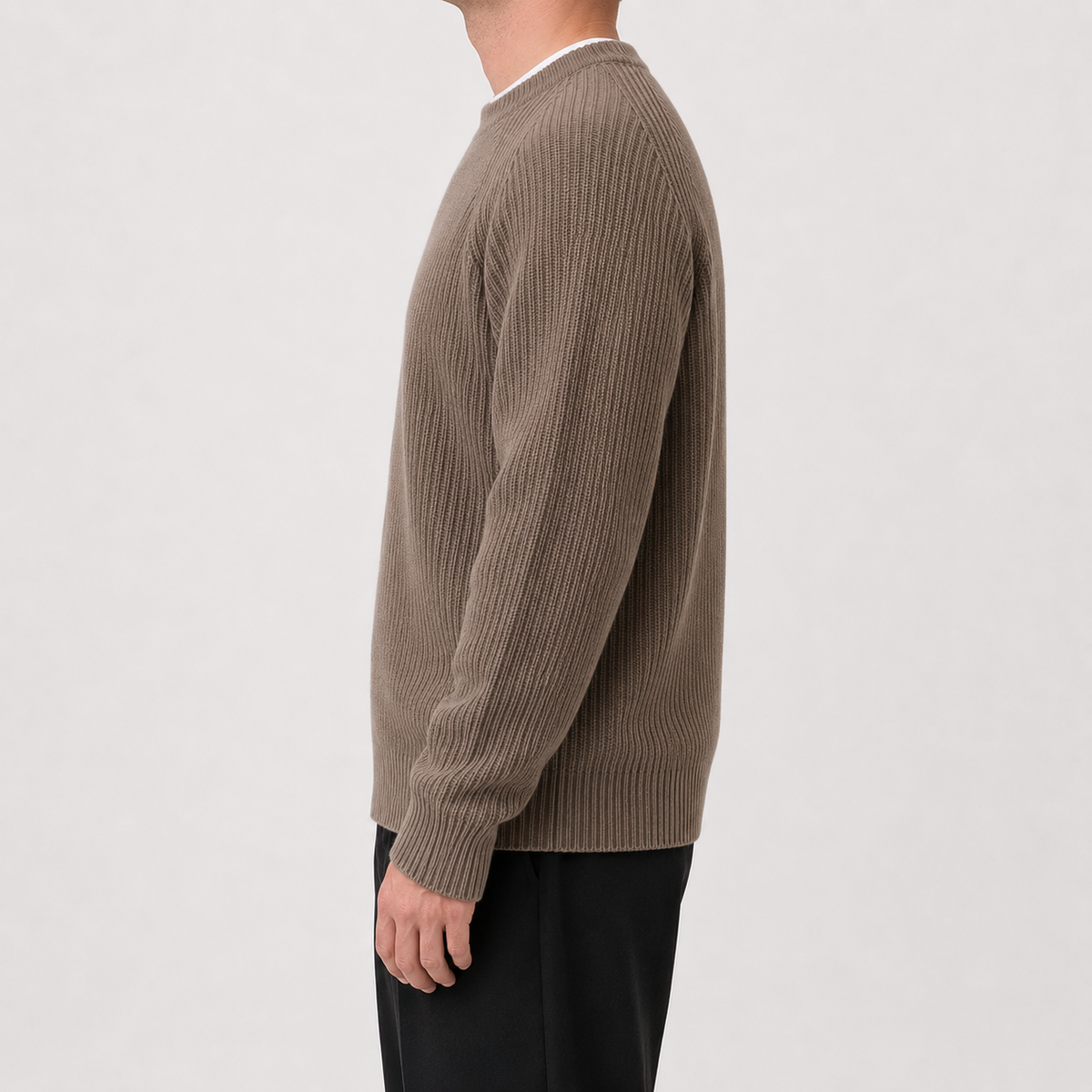 Herren Oversize Strickpullover