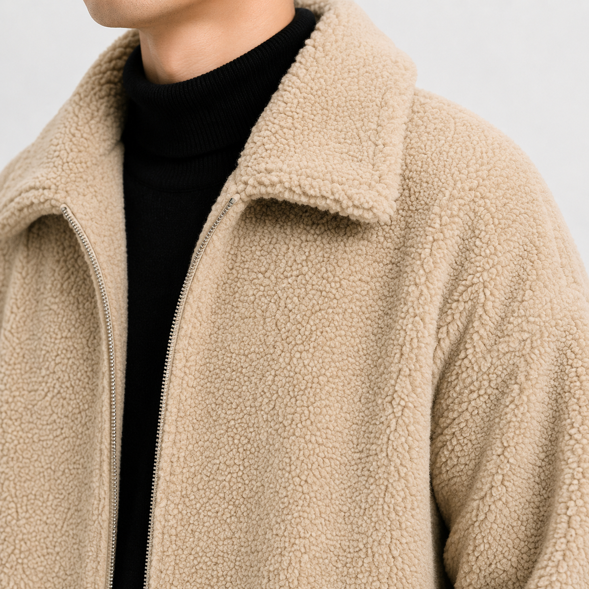 Heren Sherpa Fleecejack