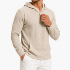 Sweat à capuche homme avec texture