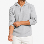 Sweat à capuche homme avec texture