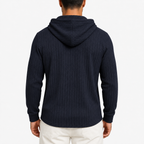 Sweat à capuche homme avec texture