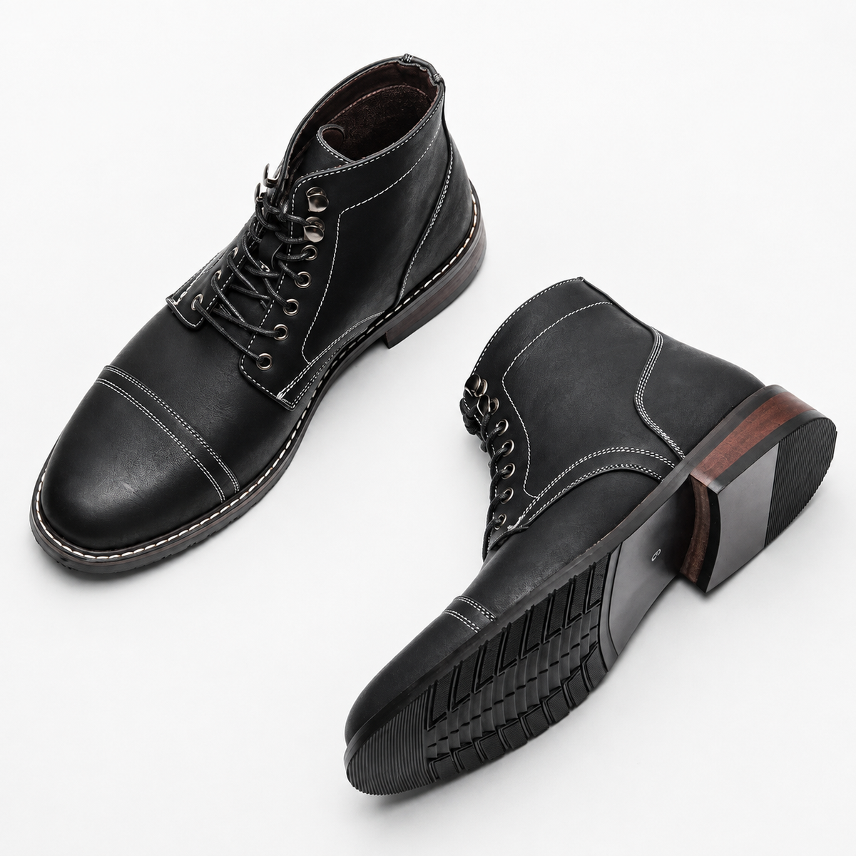 Herren Vintage Wanderstiefel