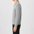 Herren Strickjacke mit Reißverschluss