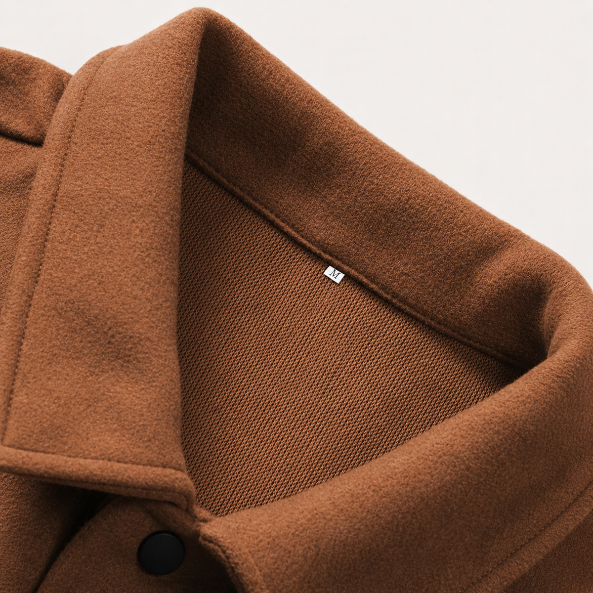 Heren Overshirt met Knopenlijst