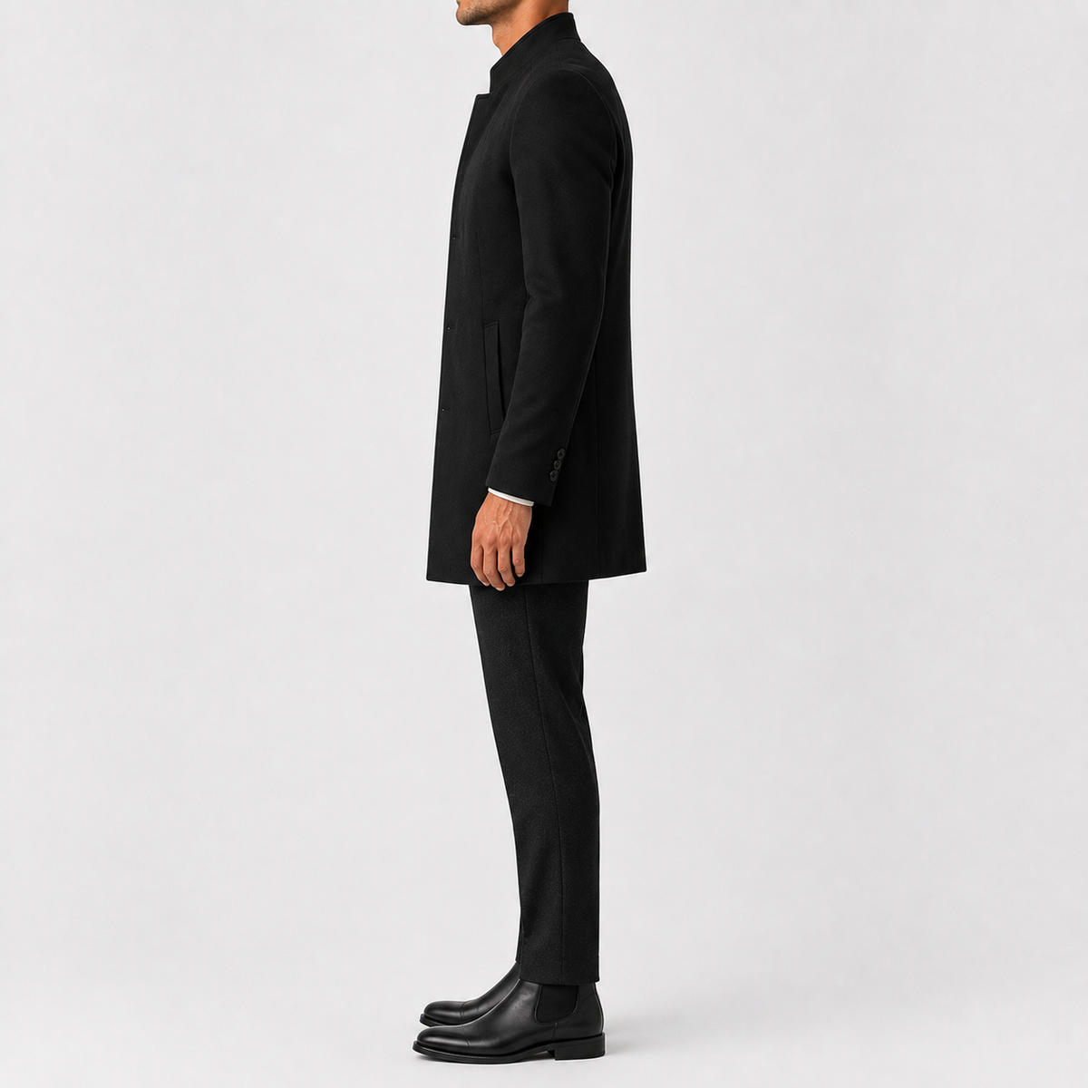Heren Slim Fit Jas