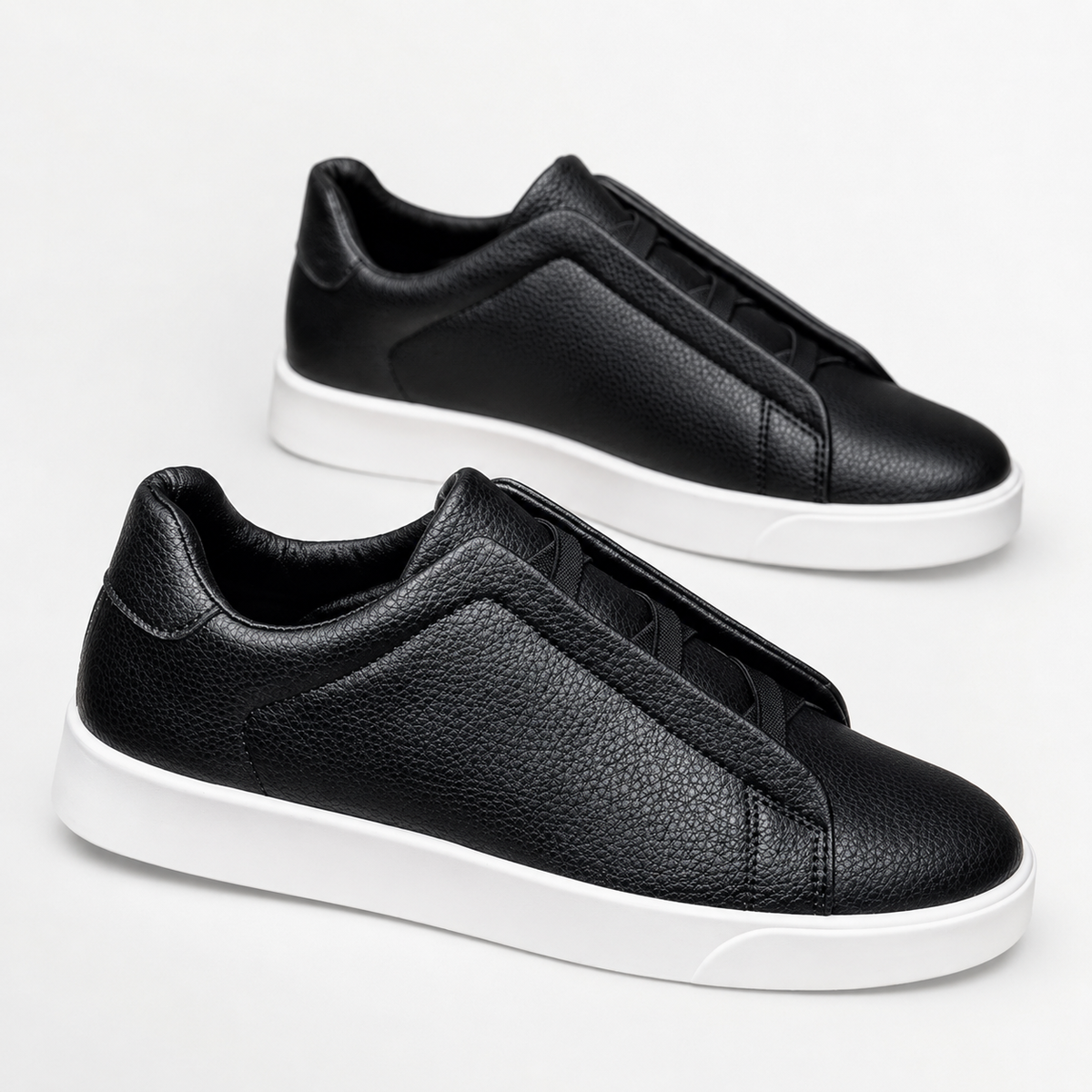 Herren Slip On Schuhe Atmungsaktiv Leicht und Bequem für den Alltag
