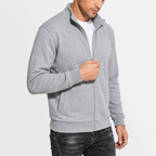 Herren Strickjacke mit Stehkragen