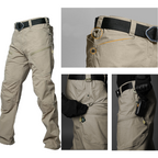 Schnelltrocknende Stretch Outdoor Cargo Hose in Khaki