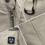 Schnelltrocknende Stretch Outdoor Cargo Hose in Khaki
