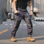 Pantalon de travail cargo Ripstop étanche pour hommes au style urbain