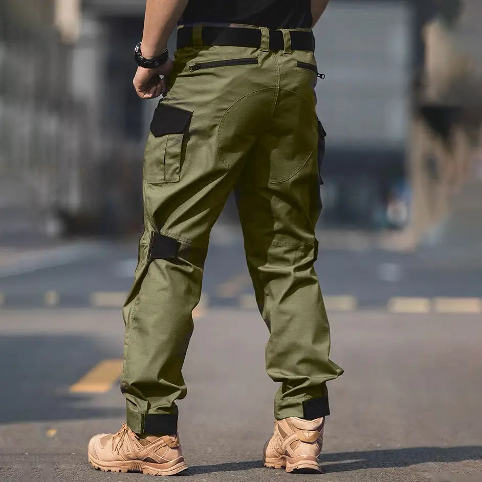 Pantalon de travail cargo Ripstop étanche pour hommes au style urbain