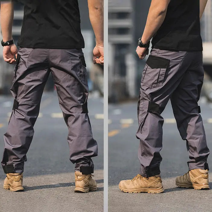 Pantalon de travail cargo Ripstop étanche pour hommes au style urbain