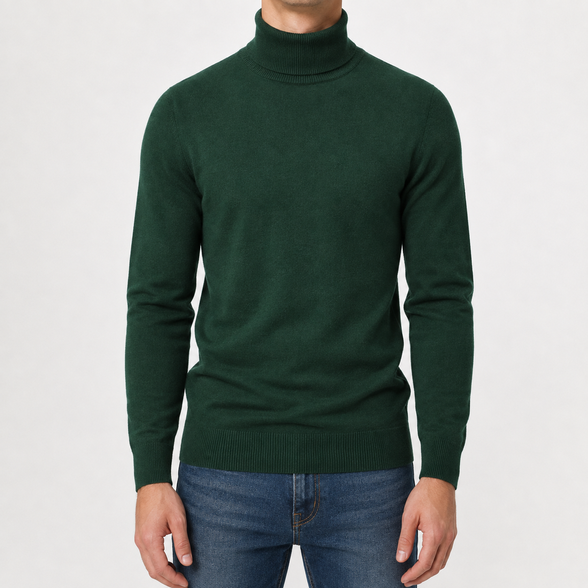 Herren Pullover mit Rollkragen