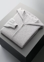 Heren breiset met capuchonvest en broek