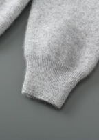 Heren breiset met capuchonvest en broek