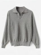 Heren Trui Lange Mouw Slim Fit Licht en Comfortabel
