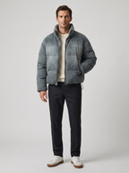 Veste matelassée homme avec rembourrage en duvet et coupe décontractée