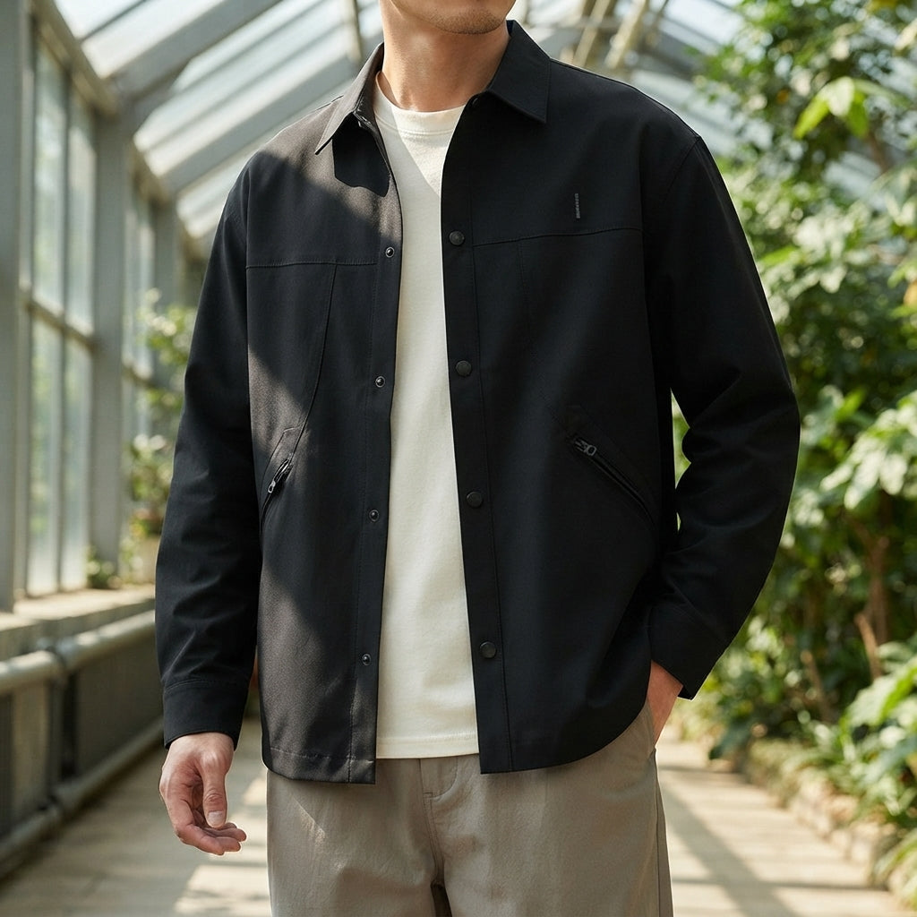 Sterling Utility Jacket - Khaki Green