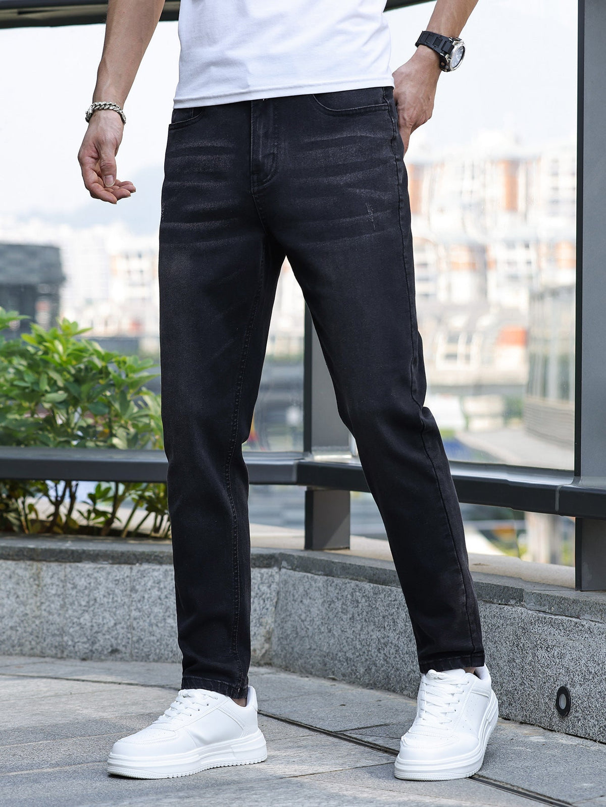 Herren Jeans mit geradem Schnitt – Classic Fit