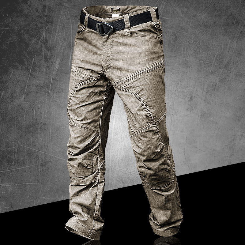 Schnelltrocknende Stretch Outdoor Cargo Hose in Khaki