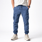 Pantalon cargo homme en coton