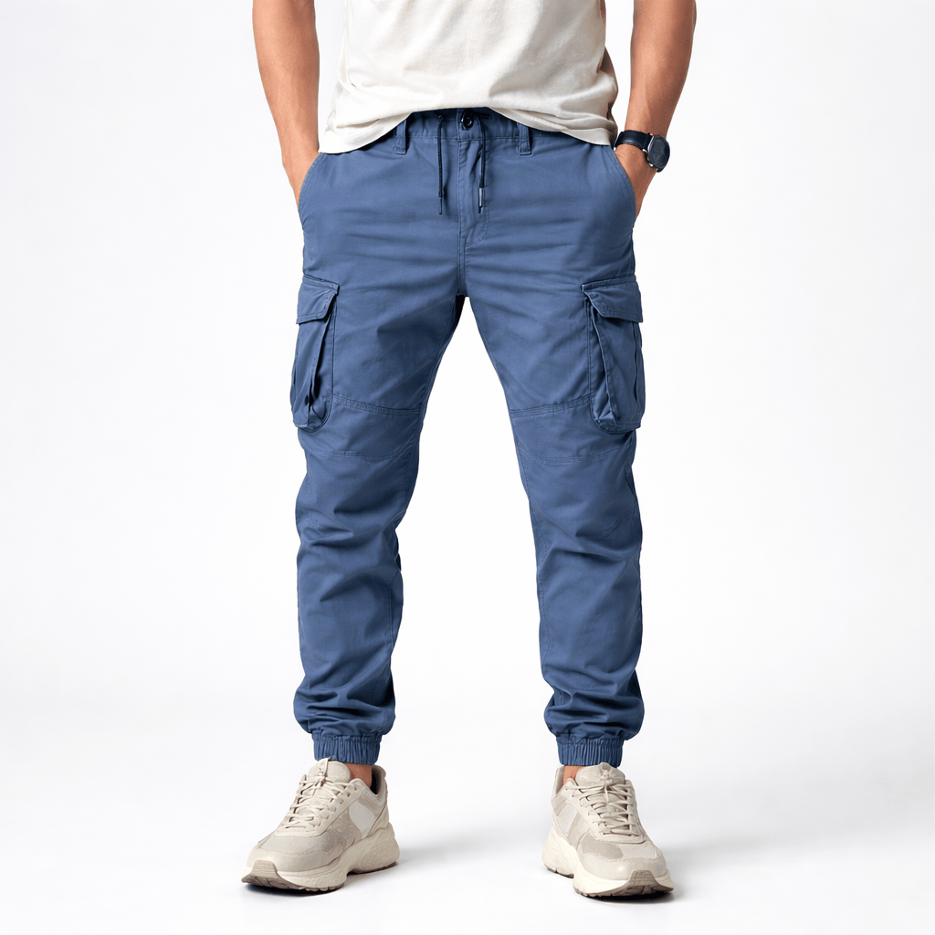 Pantalon cargo homme en coton