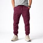 Kent Camden Grey / S Peter Regular Fit Cotton Pants