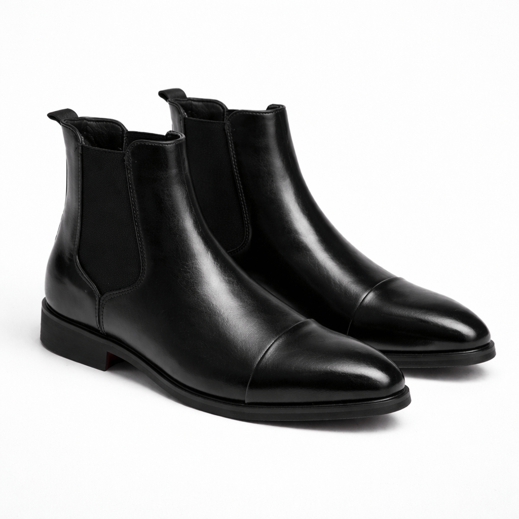 Kent Camden AIDEN Casual Boots with Square Heel and Pointed Toe