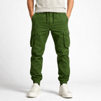 Pantalon cargo homme en coton
