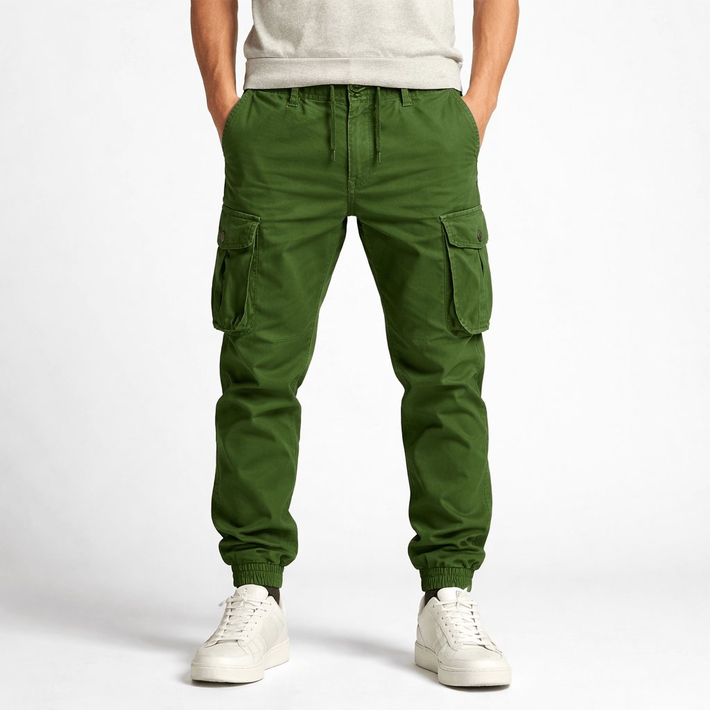 Pantalon cargo homme en coton