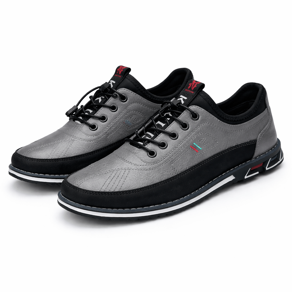 Herren Schnürschuhe aus Spaltleder
