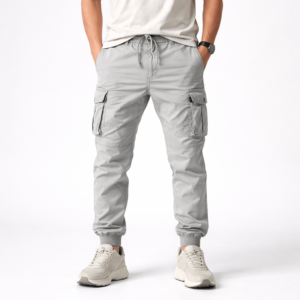 Pantalon cargo homme en coton