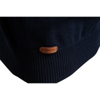 Herren Half Zip Pullover mit Streifen und Stehkragen