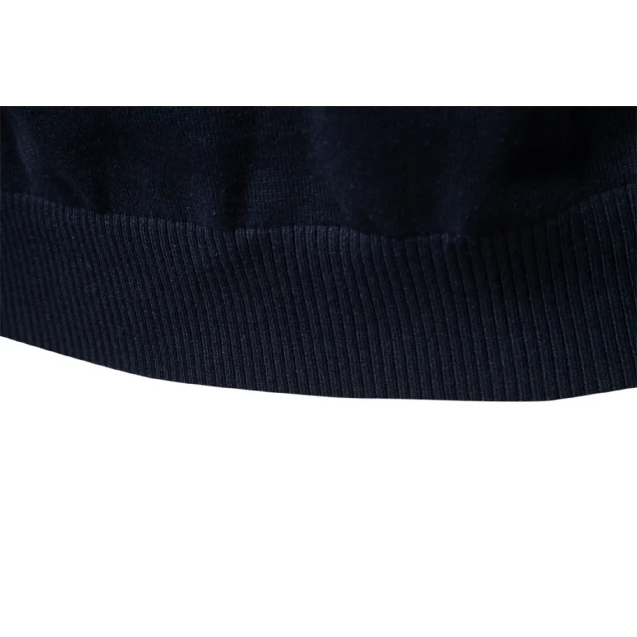 Herren Half Zip Pullover mit Streifen und Stehkragen