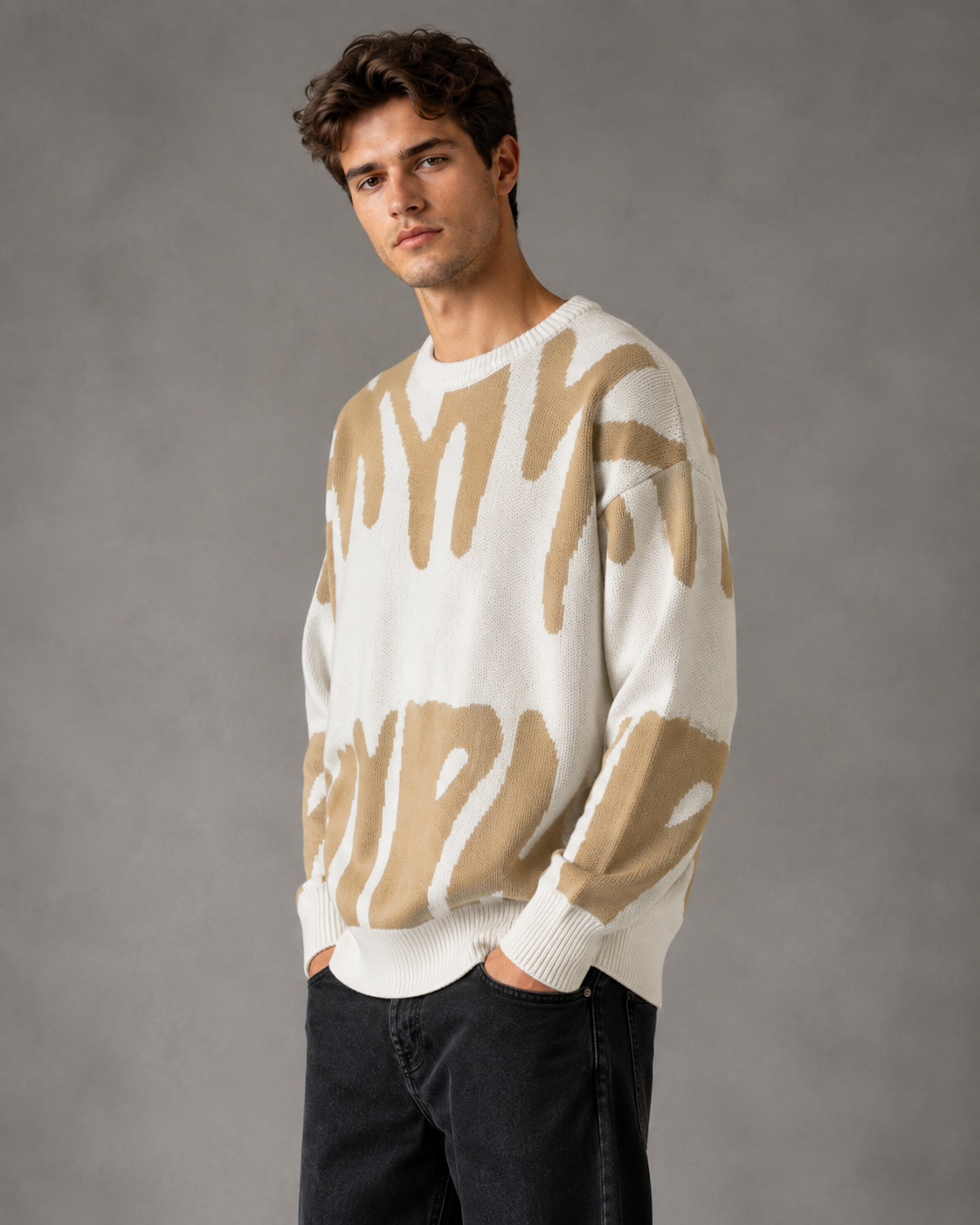 Herren-Strickpullover als vielseitiges Streetwear-Kleidungsstück