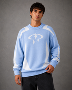 Herren-Strickpullover mit Grafik als modernes Streetwear-Teil