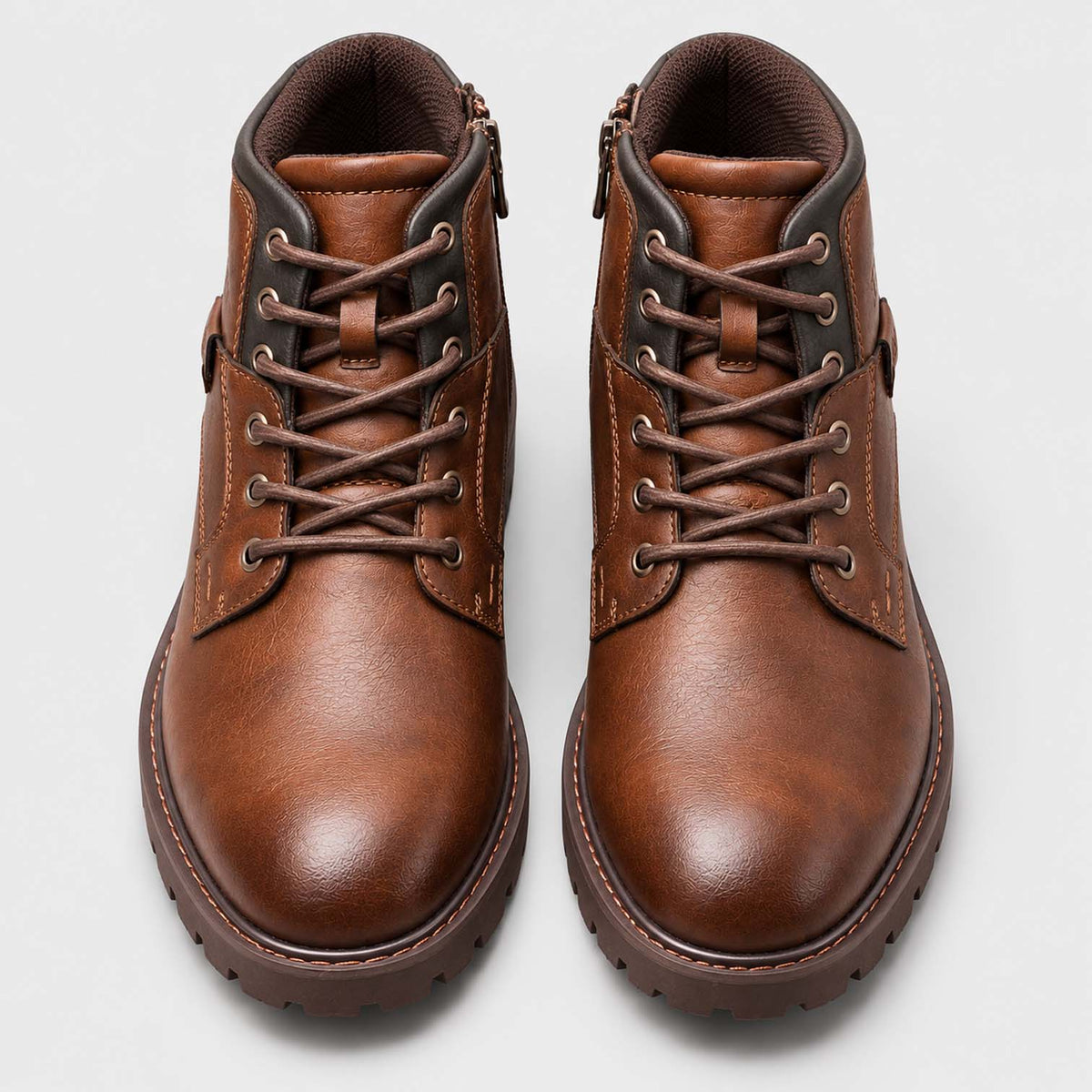 Gefütterte Herren Schnürstiefeletten