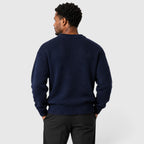 Herren-Strickpullover mit Rundhalsausschnitt