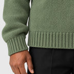 Herren-Strickpullover mit Rundhalsausschnitt